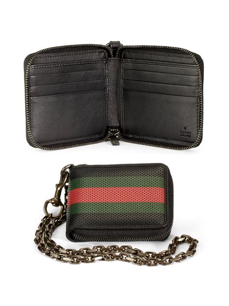 gucci leather wallet men|gucci men wallet outlet.